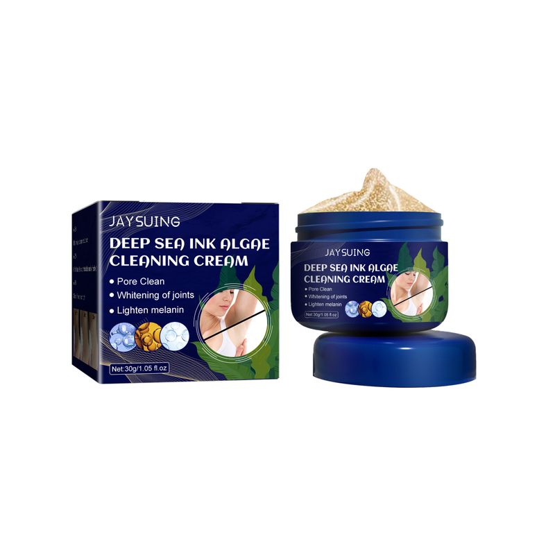 Jaysuing Deep Sea Algae Cleansing Cream For Dimming Body, Purifying Whitening Skin, Massage And Exfoliating Gel_voghion.com