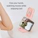 Newly Portable Hands Free Neck Multi-purpose 3 In1 Rechargeable Foldable Mini Cooler Folding Usb Electric Power Fans_voghion.com
