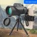 Telescópio monocular para fotografia noturna em ambientes externos com baixa luminosidade e alta definição, ideal para uso com celular._voghion.com