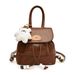 Korean Version Ins Girl 2024 New Autumn Winter Fashion Mini Backpack Niche High-end Crossbody Bag_voghion.com