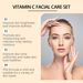 EELHOE Vitamin C Facial Skin Care Kit, Facial Moisturizing, Rejuvenating, Brightening and Fine Pore Kit_voghion.com