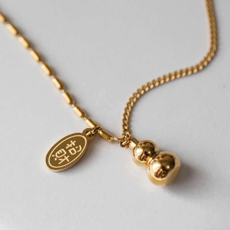 Lucky Gourd Anklet For Women, Light Luxury, High-end Feel, Niche Design, Casual Fashion, Ancient Style, Simple And_voghion.com