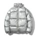 Men’s Oversized Puffer Jacket – Stand Collar Metallic Finish | Acetate Shell | Streetwear Coat | Loose Fit | Youth Fashion_voghion.com