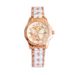 Fasionable Diamond Inlaid New Women's Micro Nigt Glow Fully Automatic Mecanical Waterproof Ceramic wit Moisture_voghion.com