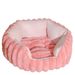 Thickened And Elevated High-Quality Rabbit Fur Four Seasons Non-Slip Cat Nest Deep Sleep Large Pet Bed Dog House_voghion.com
