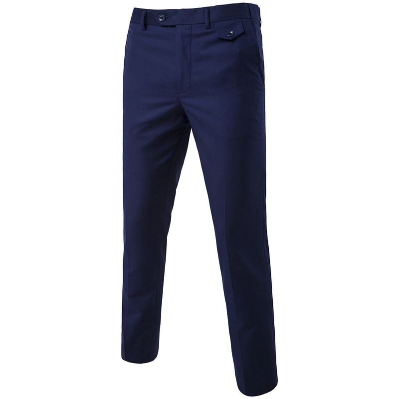 Herrenbekleidung Sommer Herrenanzughose Schlanke Dünne Jugend Business Casual Formelle Hose Herren Arbeitsanzughose Gerade Hose_voghion.com