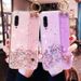 Wrist Strap Hand bracket Glitter Case For Samsung Galaxy A10 A20 A30 A40 A50 A60 A70 A80 A10S A20S A20E Wristband Silicone Cover_voghion.com