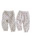 INS Korean version of trendy baby print cotton Zou mosquito repellent spring summer soft casual pants for both boys and_voghion.com
