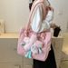 Fashion niche design college student for women 2023 new minimalist casual large capacity tote bag_voghion.com