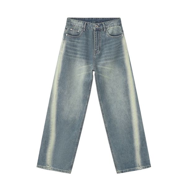 EF JEANS | 2024 New Product Foundation American High Street Gradual Change Design Loose Casual Pants Straight Jeans Tide_voghion.com