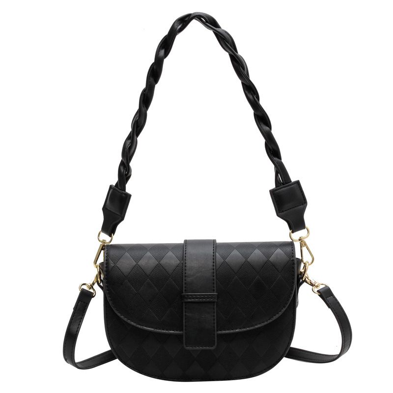Damen Tasche Sommer neue trendige Schulter Achseltasche vielseitige Crossbody Ins Satteltasche_voghion.com