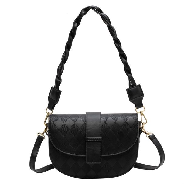Damen Tasche Sommer neue trendige Schulter Achseltasche vielseitige Crossbody Ins Satteltasche_voghion.com