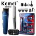 Kemei KM-550 Set di tagliacapelli elettrico multi-testa ricaricabile professionale per rasoio per naso all'ingrosso_voghion.com