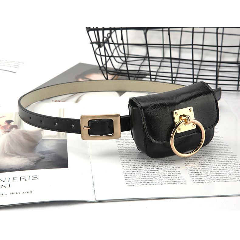 Semplice quotidiano Versatile Borsa Accessori Denim Casual Piccola Cintura di design da donna alla moda a doppio uso_voghion.com