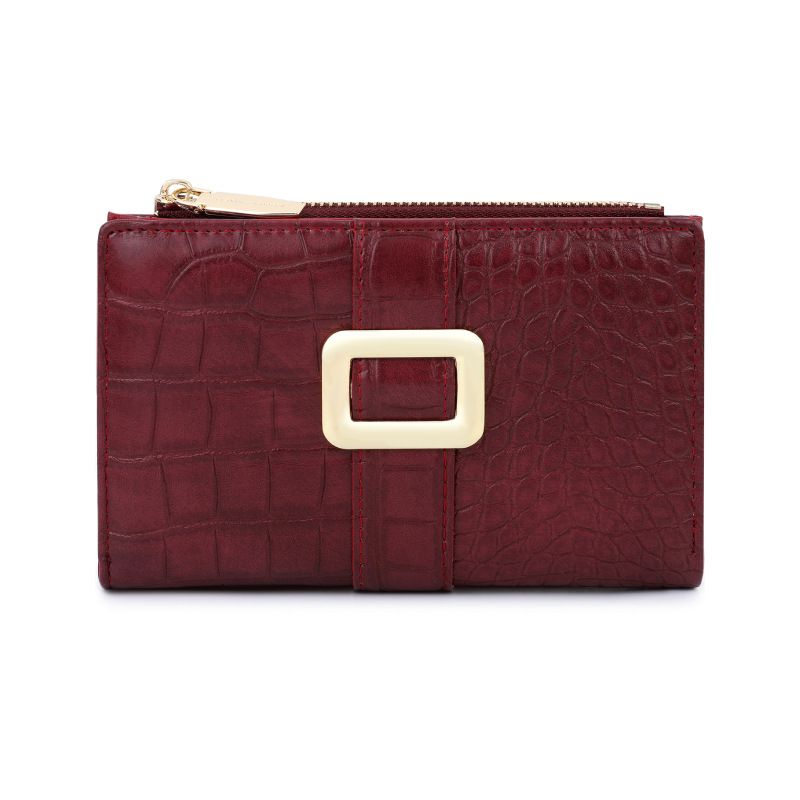 Geldbörse kurz Alligator Print Damen Geldbörse Multi-Card Münzbörse_voghion.com