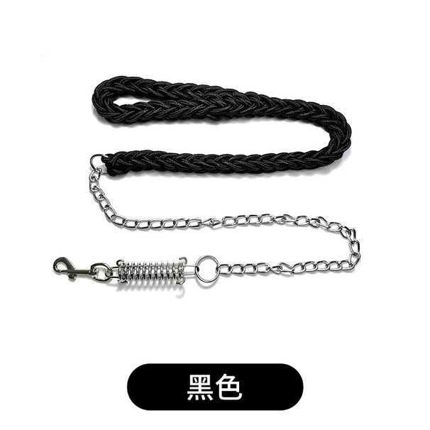 Internet-Promi-Nylon-Hundeleine, bissfest, explosionsgeschützt, achtsträngig, Traktion, für mittelgroße und große Hunde_voghion.com