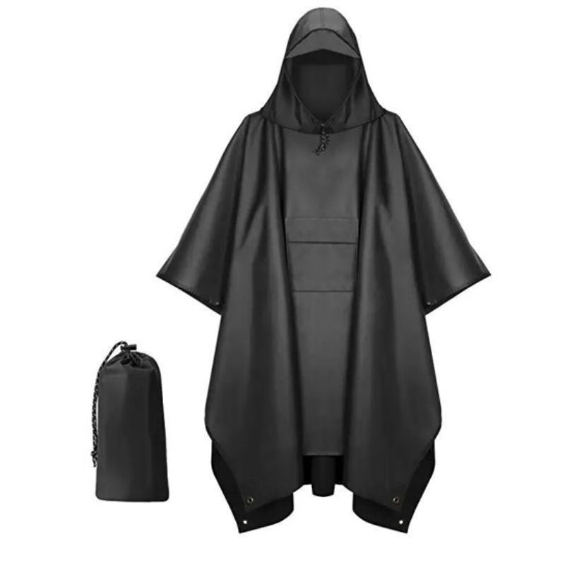 Outdoor Tactical Sky Curtain, Ground Seat, Three in One Hiking Mountaineering Multi functional Cloak,_voghion.com