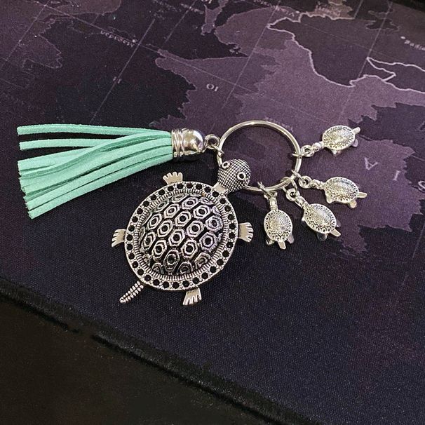 Švietimo ir biuro reikmenys Mados vėžlio kutų raktų pakabukas_voghion.com