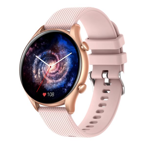 Smartwatch – Bluetooth fitnesstracker met hartslagmeter, zuurstofmeter en slaapmonitor (weerweergave, compatibel met iOS/Android)_voghion.com