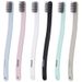 UPURITY Independent Packaging Ultra Fine Soft Bamboo Charcoal Silk Adult Couple Travel Toothbrush XTYPE Series_voghion.com