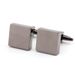 Schlichte quadratische Manschettenknöpfe aus Metall für Herren, französische Hemdmanschettenknöpfe_voghion.com