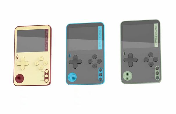 Video Game Consoles K10 New Retro Card 500 Mini Handheld Game Console Childhood Nostalgia Contra Ninja Turtles Arcade_voghion.com