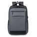 Double Shoulder For Men High-end Business Large Capacity Travel Backpack Commuting Laptop Bag_voghion.com