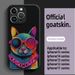 Anwendbar auf iPhone 14promax Handyhülle, neue Farbe Katze 15 Cartoon süße iPhone 13 Lammfell Anti-Drop_voghion.com