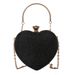 Korean Summer Heart-Shaped 2025 New Trendy Cute Girl Small Style Handbag Crossbody Evening Chain Bag_voghion.com