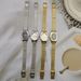Fashion For Women, Student Style, Light Luxury, Niche Oval Shape, Elegant Small Dial, High-end Quartz Watch_voghion.com