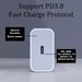 Caricabatterie Syct PD20W con porta TYPE-C standard UK, adattatore USB-C per ricarica rapida_voghion.com
