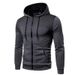 Nueva sudadera deportiva informal con cremallera para hombre, para otoño e invierno._voghion.com
