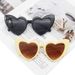 Fashion 2025 New Love Sunglasses Personalized Large Frame Glitter Sunglasses European And American Sunglasses_voghion.com