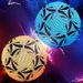 Pallone da calcio per bambini, ufficiale, luminoso, resistente all'usura e infrangibile, fosforescente permanente, taglia professionale 5_voghion.com