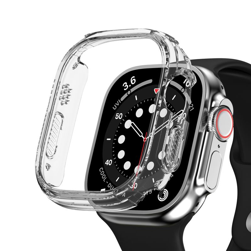 Casecover voor horlogeserie 8 7 49mm 45mm/41mm 44mm/40mm 44 45 mm Rondom helder frame iwatch Ultra 4 3 5 se 6 7 49 mm_voghion.com