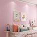Pincess Pink Sta Kinderzimmer Selbstklebende Home Decoation Gebäude Mateials Bedoom Backgound Wand PVC_voghion.com