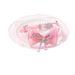 Fairy Pink Lace Bowknot Beaded Cat Collar Bell Pet Supplies_voghion.com