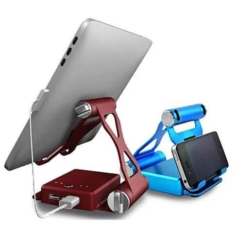 Podium Style Stand With Extended Battery Up To 200% For iPad; iPhone And Other Smart Gadgets_voghion.com