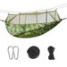 Camping Hammock With Mosquito Net, Portable Double Hammock Tent Load Two People With 2 Straps, Best For Outdoor Garden Hiking Travel_voghion.com