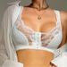 Lace thin push-up bra Front buckle Plus size underwire bra Breathable push-up bra_voghion.com