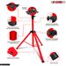 5 Core Speaker Stand Tripod Floor Heavy Duty Adjustable Up to 72 Inch DJ Studio Monitor Stands Pole Mount - SS HD RED BAG_voghion.com
