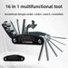 Zero Time Difference New Multi-Functional Folding Screwdriver Set Household Universal Hex Key Combination Wrench_voghion.com