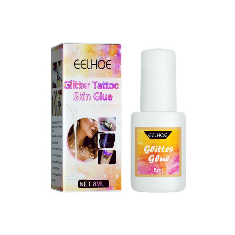 Glitzer für Gesicht und Körper, Augen-Make-up, bemaltes, tätowiertes Hautgel_voghion.com