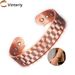 Meathly Pure Copper Magnetic Bracelets for Men Women Adjustable 15.5mm Wide Cuff Bangles Vintage Health Energy Magnet Jewelry_voghion.com