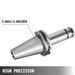 Utensile Utensile CAT40 Fresa CNC Supporto per incisione Mandrino Set di pinze di lunghezza 100mm ER16 Supporto per fresatura macchina Mandrino 4 pezzi per_voghion.com