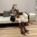 below The Knee Suede High Heel Square Head Shorty Long Boots_voghion.com