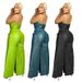 Women's clothing and the United States hot sale autumn and winter hot cotton tube top solid color pants suit_voghion.com