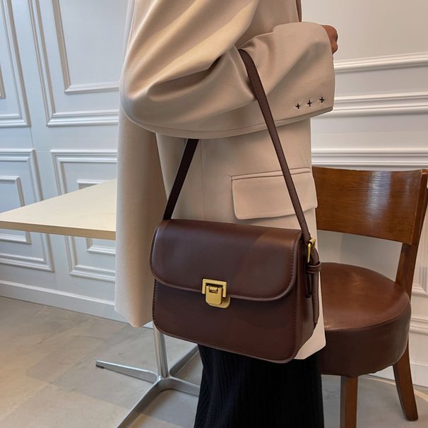 High-End für Damen 2023 Neue trendige Mode Vielseitige strukturierte Nischen-Crossbody-Tasche mit einer Schulter, quadratisch, kleine Tasche_voghion.com