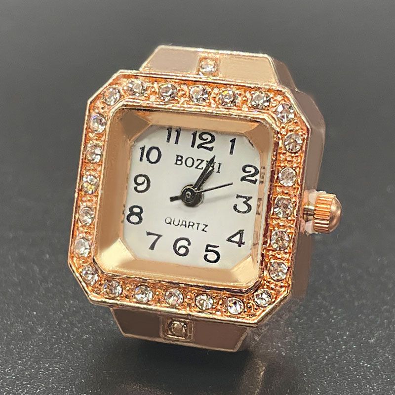 Ring Watch Hot Selling Recommended Personality Student Men And Women Alloy Finger Watch Simple And Versatile Wholesale_voghion.com