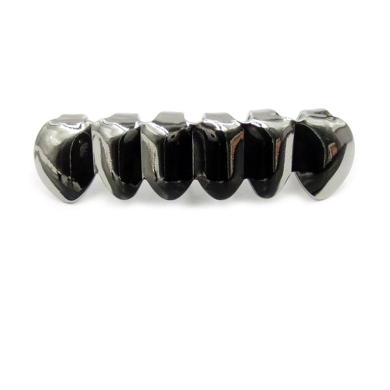 Schmuckset für Männer und Frauen, vergoldet, Hip-Hop-Grillz-Zähne – stilvoll und langlebig für Partys, Auftritte und den Alltag (Größen 7–11)_voghion.com